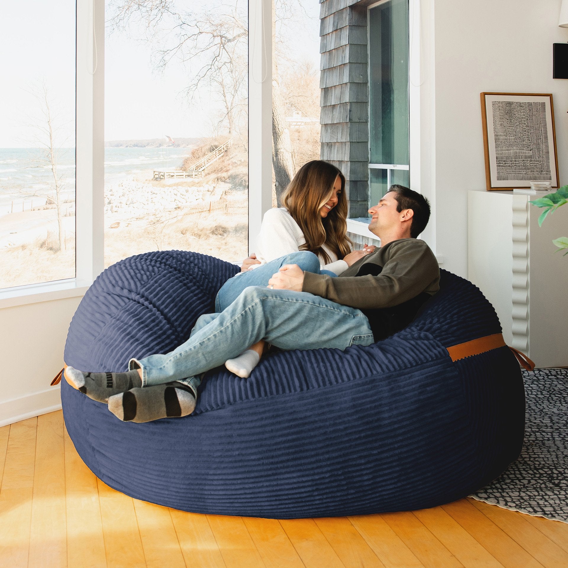 Fuf® 7Ft Foam Bean Bag - Image 73
