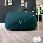 Fuf® 7Ft Foam Bean Bag - Image 165