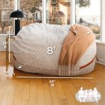Fuf® 8Ft Giant Bean Bag - Image 2