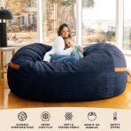 Fuf® 8Ft Giant Bean Bag - Image 91