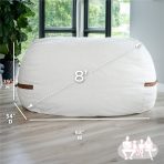 Fuf® 8Ft Giant Bean Bag - Image 112