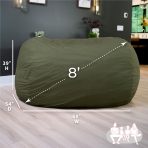 Fuf® 8Ft Giant Bean Bag - Image 180