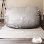 Fuf® 8Ft Giant Bean Bag - Image 35