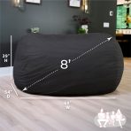 Fuf® 8Ft Giant Bean Bag - Image 152