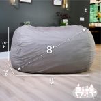 Fuf® 8Ft Giant Bean Bag - Image 166