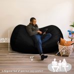 Fuf® 6Ft Foam Bean Bag Lounger - Image 28