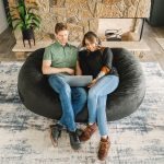 Fuf® 6Ft Foam Bean Bag Lounger