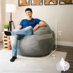 Fuf® 5Ft Foam Bean Bag - Image 25