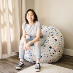 Fuf® 4Ft Foam Bean Bag - Image 17