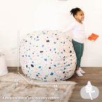 Fuf® 4Ft Foam Bean Bag - Image 18