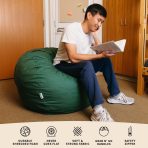 Fuf® 4Ft Foam Bean Bag - Image 35