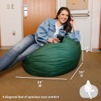 Fuf® 4Ft Foam Bean Bag - Image 34