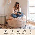 Fuf® 4Ft Foam Bean Bag - Image 14