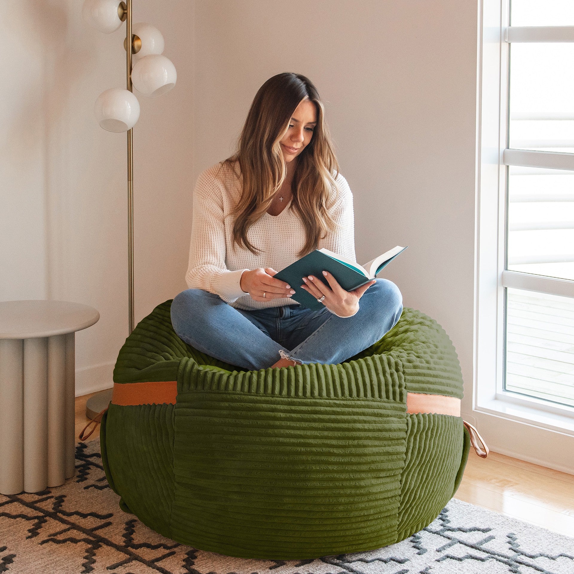 Fuf® 4Ft Foam Bean Bag - Image 110