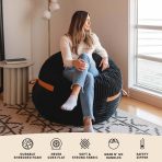 Fuf® 4Ft Foam Bean Bag - Image 90