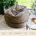 Fuf® 4Ft Foam Bean Bag - Image 128