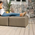 Patio Ottoman - Image 22