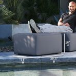 Patio Ottoman - Image 7
