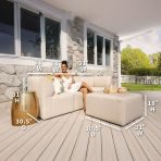 Patio 4pc Sectional - Image 35