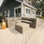 Patio 6pc Sectional - Image 29