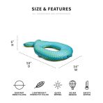 Magical Mermaid Ring Pool Float - Image 2