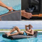Lux Inflatable Chaise Pool Lounger with Sunbrella® Fabric - Image 33