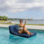 Lux Inflatable Chaise Pool Lounger with Sunbrella® Fabric - Image 15
