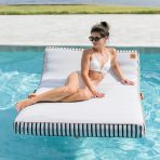 Lux Double Inflatable Chaise Pool Float - Image 5