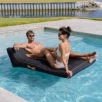 Lux Double Inflatable Chaise Pool Float with Sunbrella® Fabric - Image 8