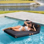 Lux Double Inflatable Chaise Pool Float with Sunbrella® Fabric - Image 14