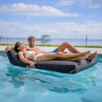 Lux Double Inflatable Chaise Pool Float with Sunbrella® Fabric - Image 12