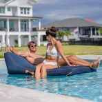 Lux Double Inflatable Chaise Pool Float with Sunbrella® Fabric - Image 25