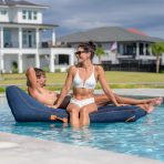 Lux Double Inflatable Chaise Pool Float with Sunbrella® Fabric - Image 24