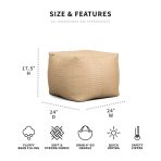 Square Ottoman - Image 2