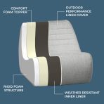 Solvana™ Link Outdoor Chair - Image 42