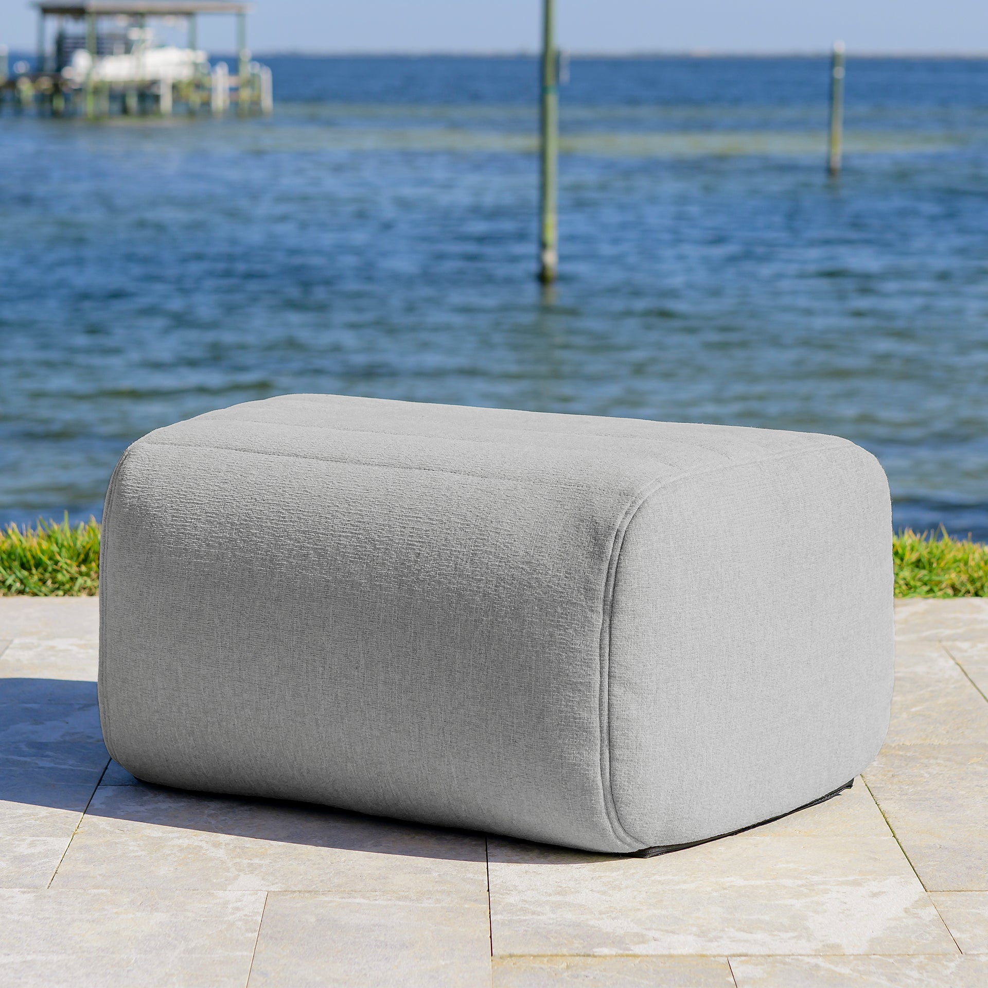 Solvana™ Outdoor Ottoman - Image 36