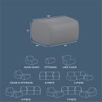 Solvana™ Outdoor Ottoman - Image 19