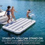 TidalJoy™ Rectangle Inflatable Dock - Image 4