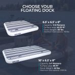 TidalJoy™ Rectangle Inflatable Dock - Image 7