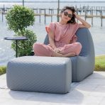 Solvana™ Outdoor Chair and Ottoman Set - Image 21