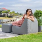 Solvana™ Outdoor Chair and Ottoman Set - Image 32