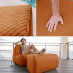 Solvana™ Outdoor Chair and Ottoman Set - Image 54