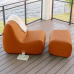 Solvana™ Outdoor Chair and Ottoman Set - Image 61