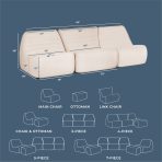 Solvana™ 3 Piece Outdoor Sectional - Image 8