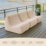 Solvana™ 3 Piece Outdoor Sectional - Image 2