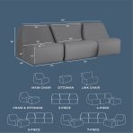 Solvana™ 3 Piece Outdoor Sectional - Image 21
