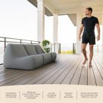 Solvana™ 3 Piece Outdoor Sectional - Image 15