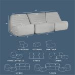 Solvana™ 3 Piece Outdoor Sectional - Image 37