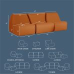 Solvana™ 3 Piece Outdoor Sectional - Image 52