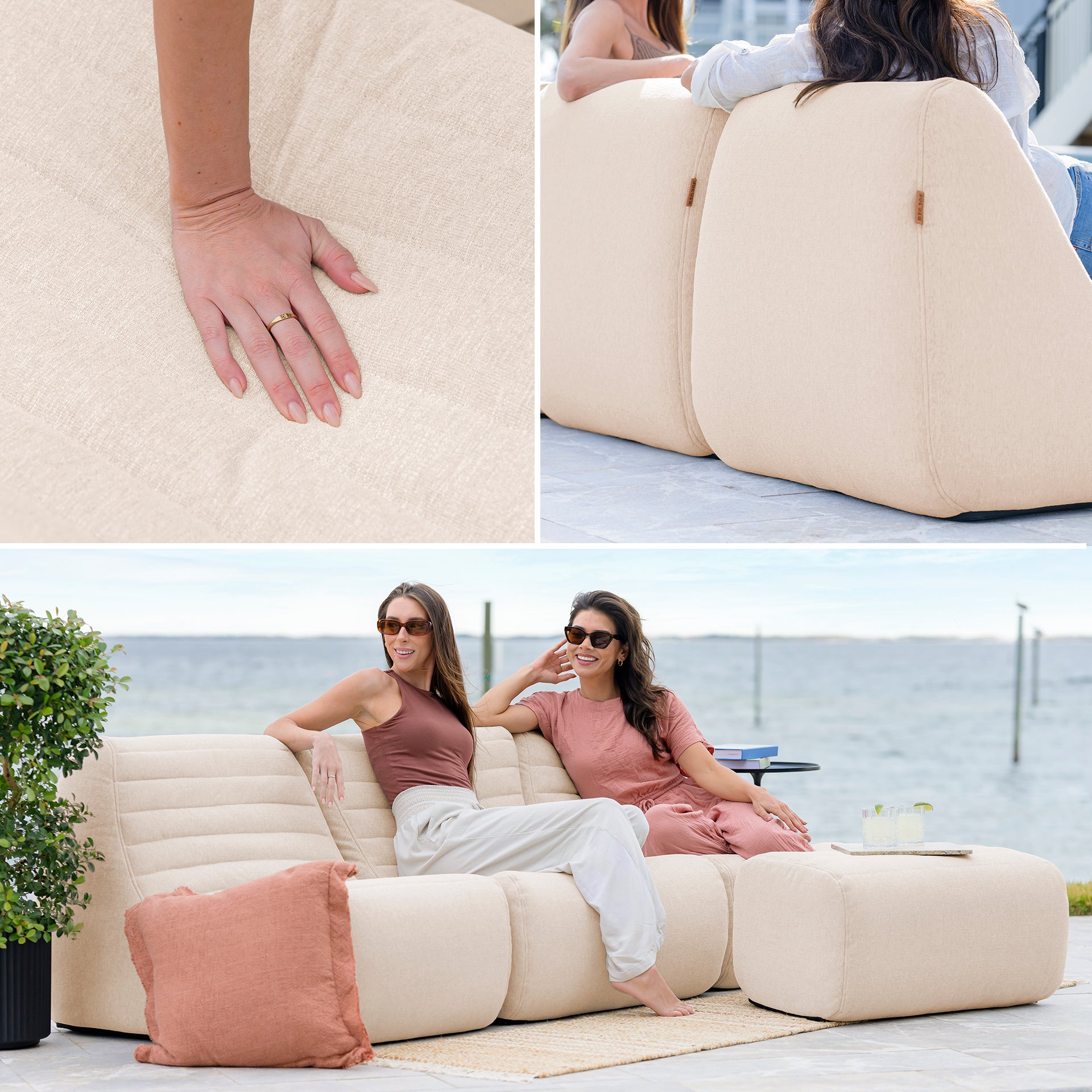 Solvana™ 4 Piece Outdoor Sectional - Image 3
